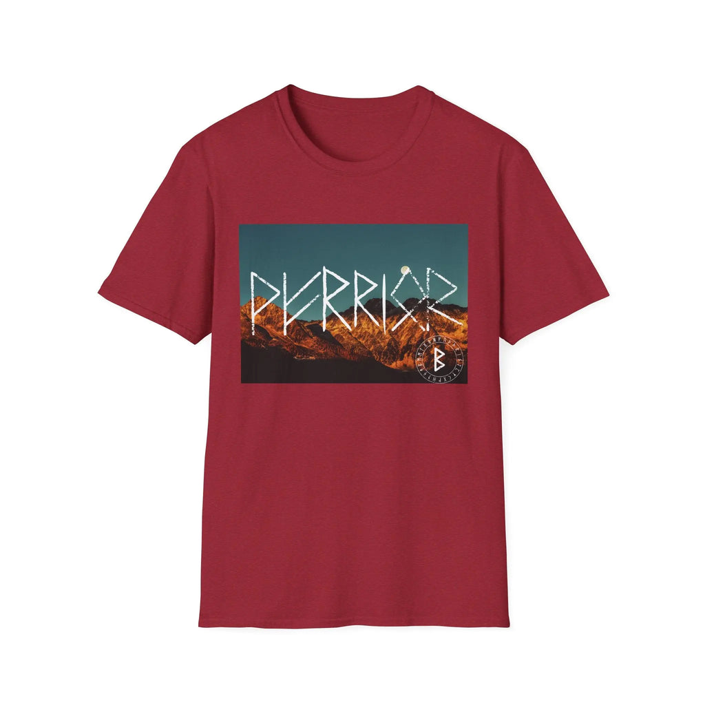 Printify Warrior Rune T-Shirt — Viking Rune Graphic Tee - T-Shirts T-Shirt