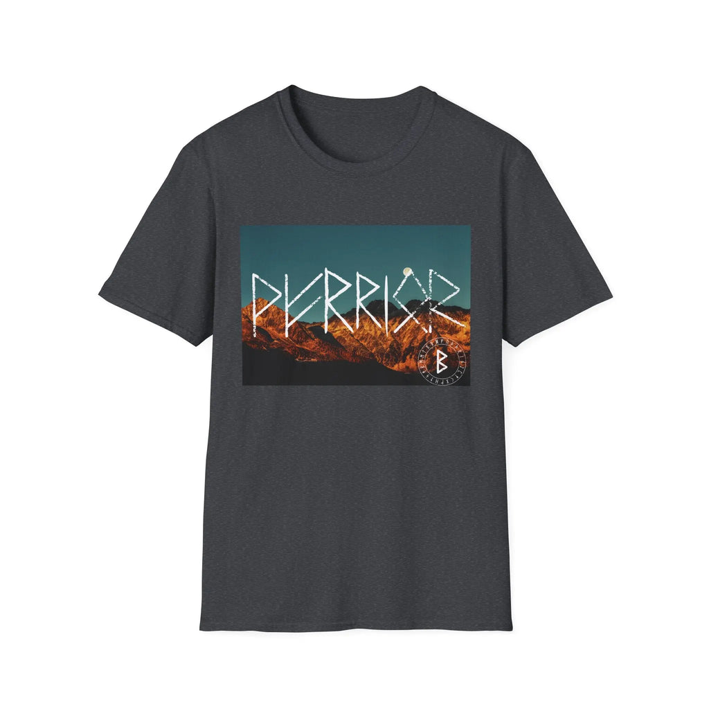 Printify Warrior Rune T-Shirt — Viking Rune Graphic Tee - T-Shirts T-Shirt