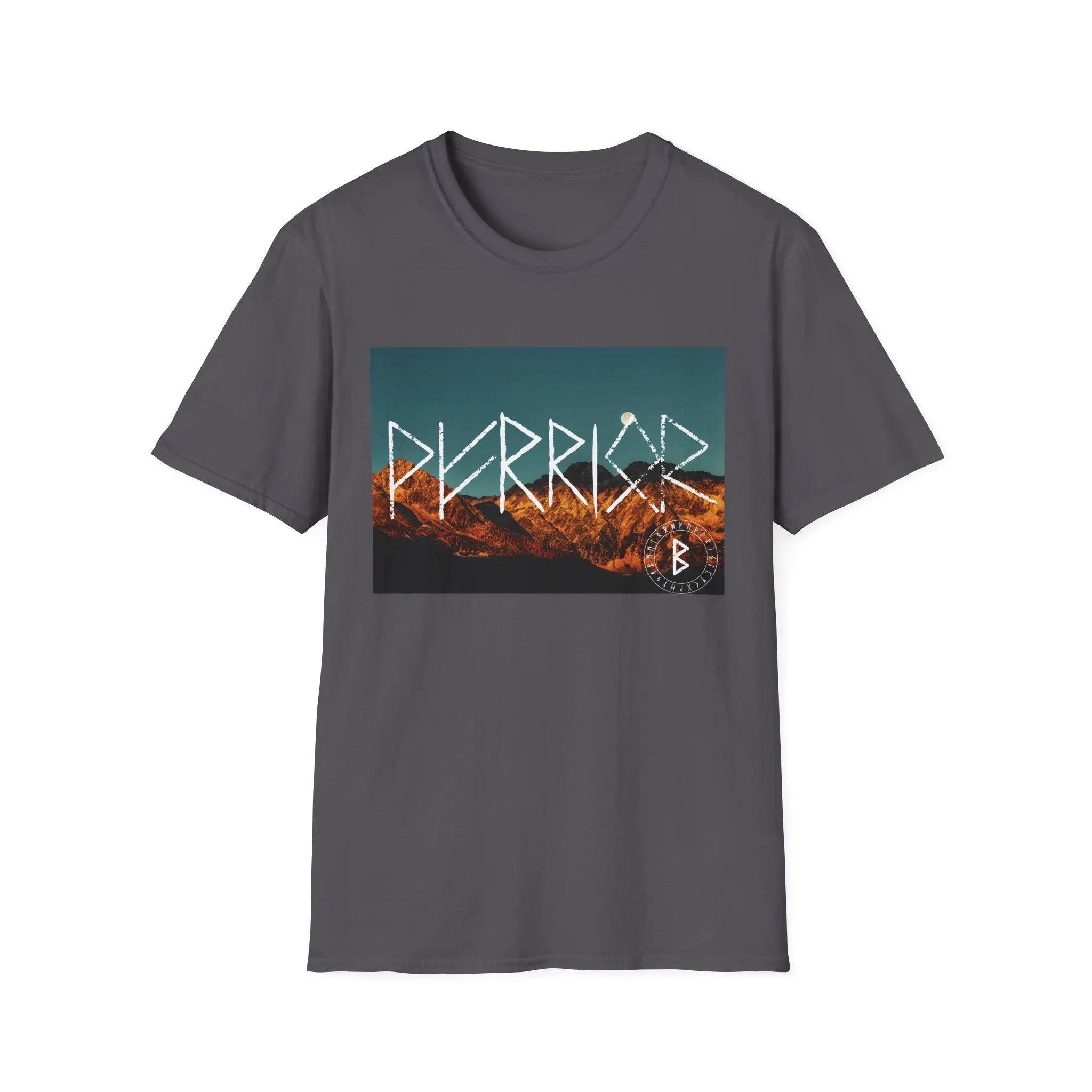 Printify Warrior Rune T-Shirt — Viking Rune Graphic Tee - T-Shirts T-Shirt