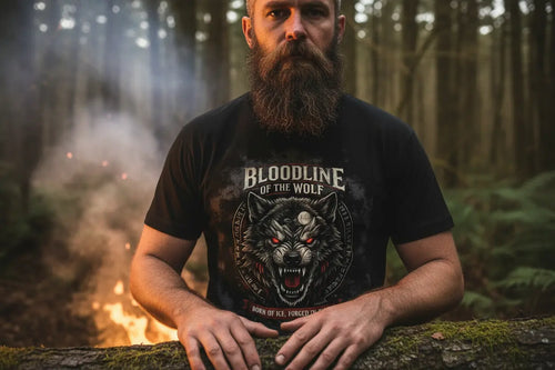 ODMPOD Bloodline Of The Wolf- Cotton Tee -