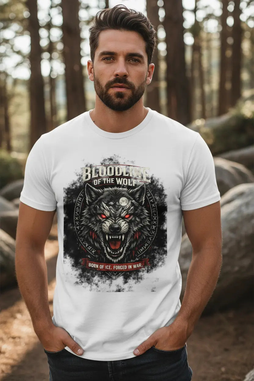 ODMPOD Bloodline Of The Wolf- Cotton Tee -