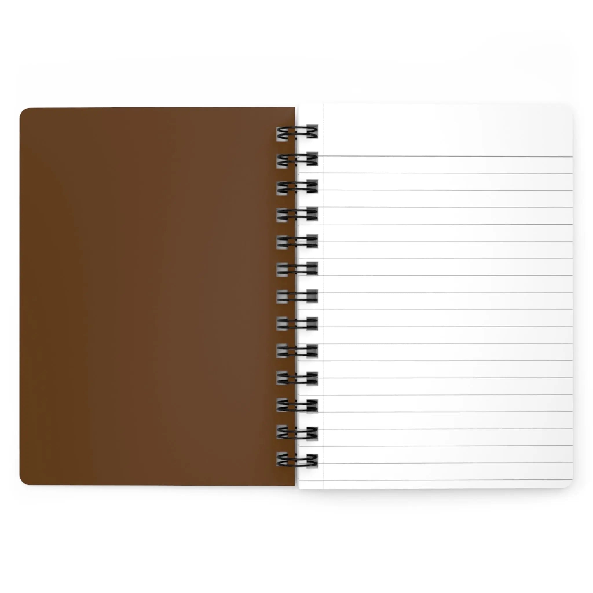 Printify Bear Spirit Spiral Journal — Norse Rune Mandala Notebook - Journals Paper products