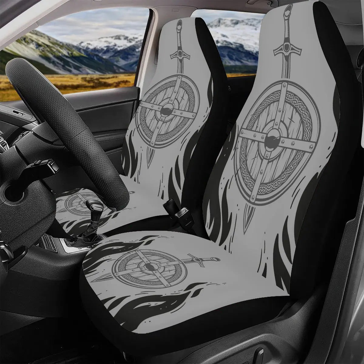 Valkyrie Threads! Beserker's Fury Custom Fit Car Seat Covers - Uncategorized car seat cover