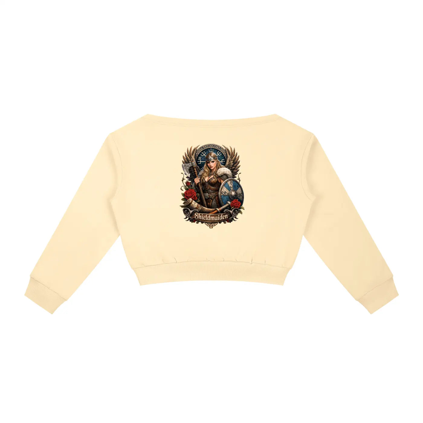 ODMPOD Sheildmaidens Stand Off-Shoulder Sweatshirt -