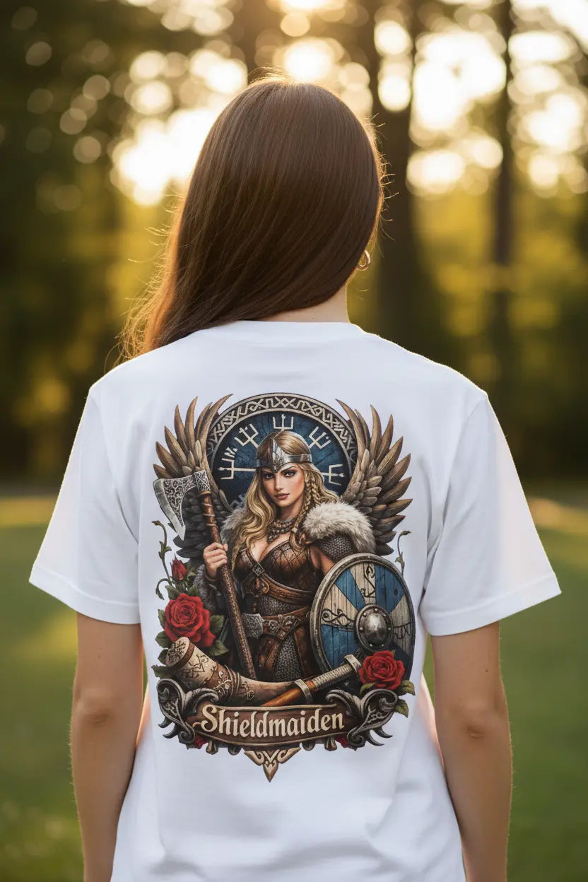 ODMPOD Sheildmaidens Stand Cotton T-Shirt -