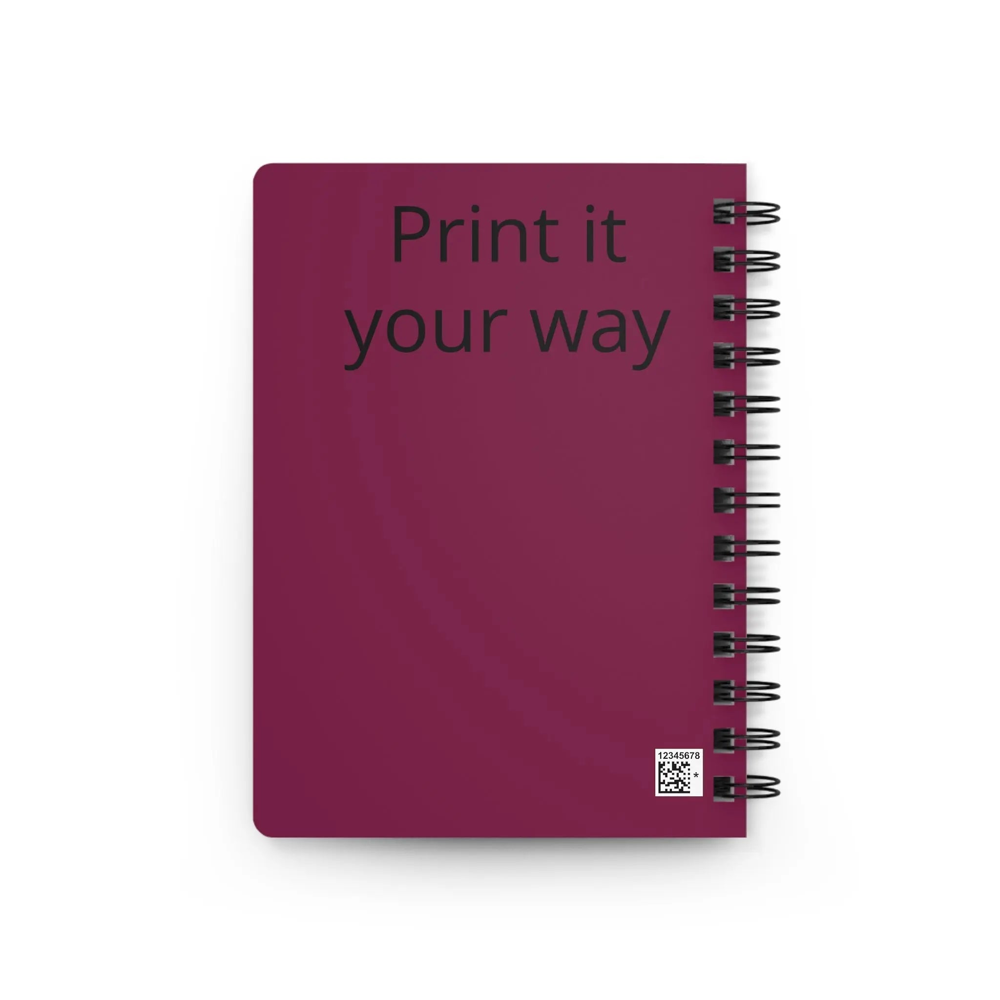 Printify Light in the Darkness Spiral Bound Journal — Inspirational Reflective Notebook - Journals Paper products