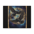 Printify Odin's Ravens Wall Canvas — Wisdom & Vision Stretched Art - Prints Canvas