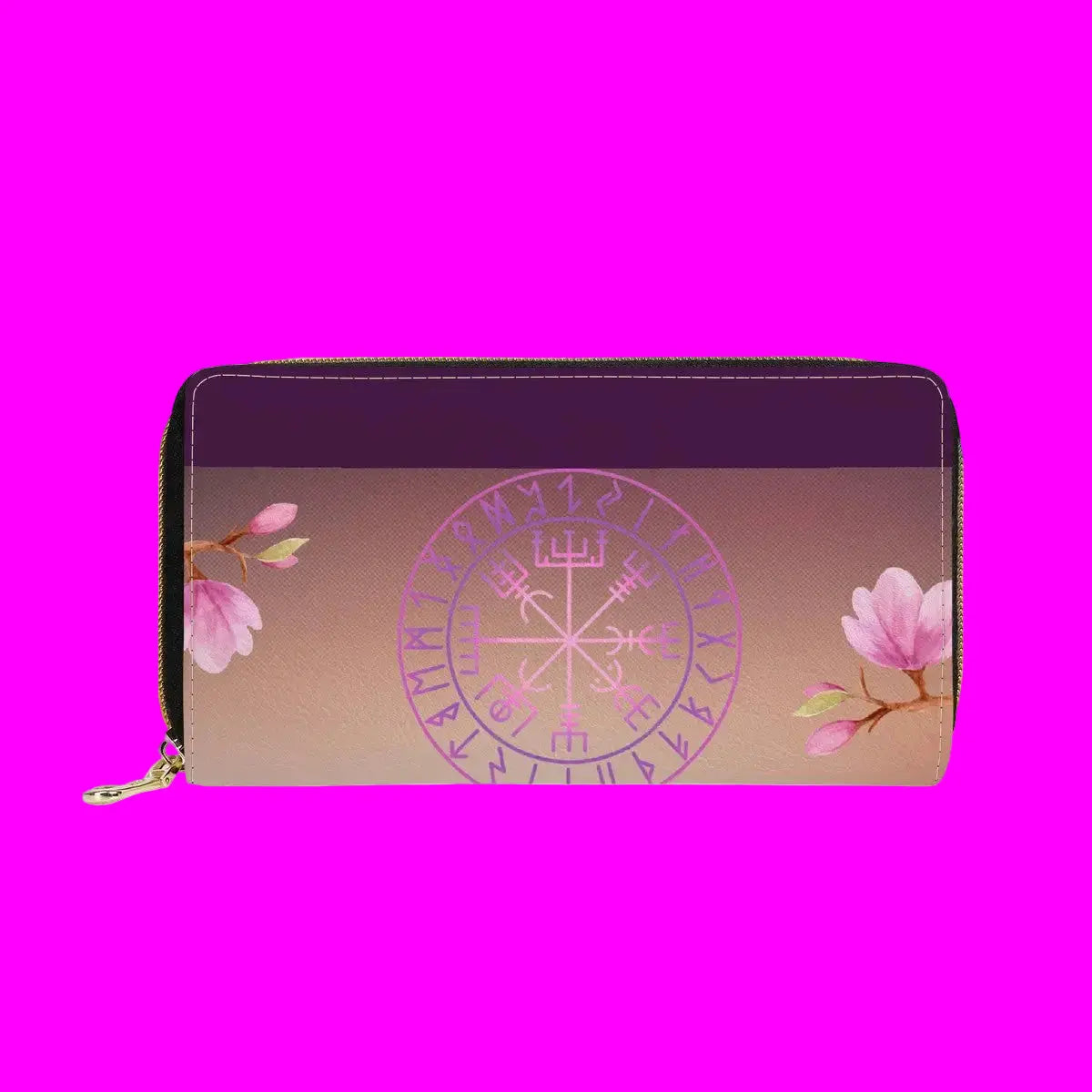 Valkyrie Threads! Vegvisir Design Purse Clutch - Wallets Clutch Bag