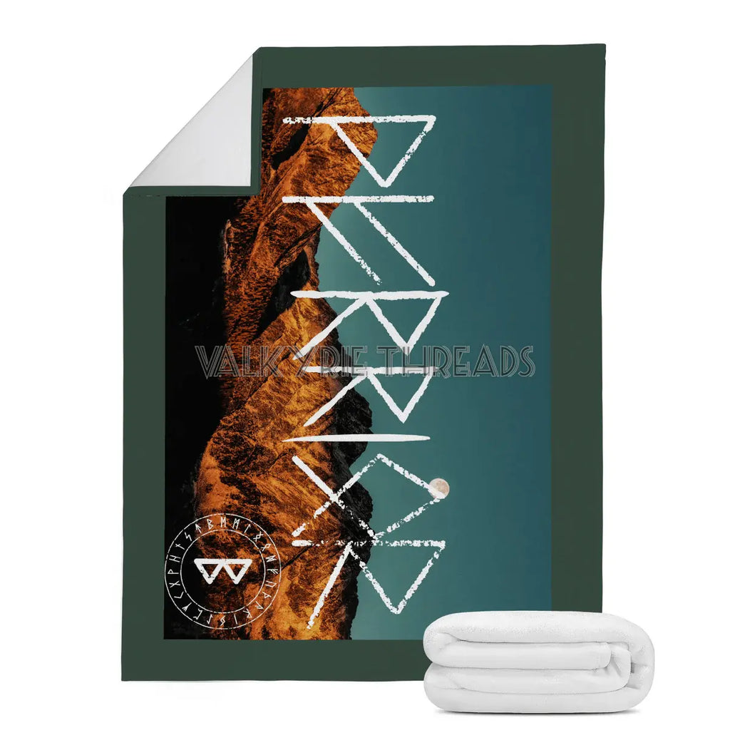 Watermarked - Warrior Rune Blankets