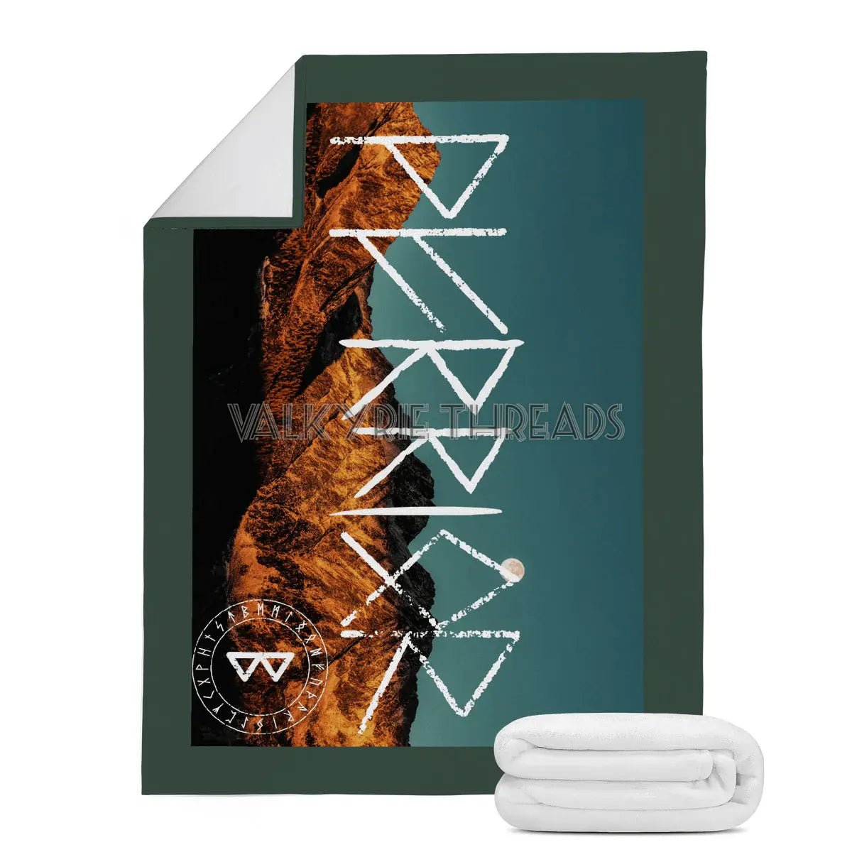 Watermarked - Warrior Rune Blankets